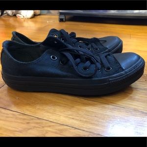 All black converse